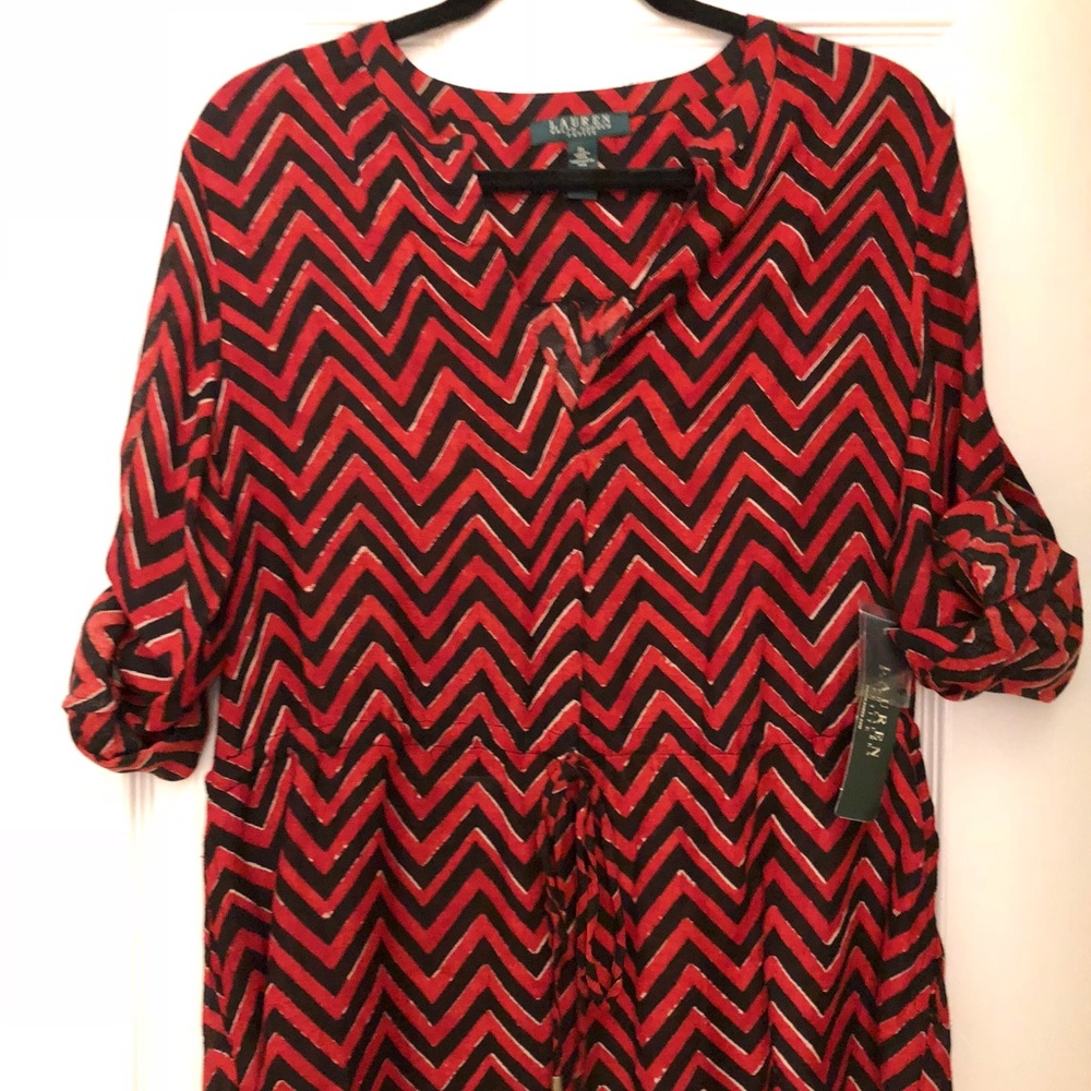 Ralph Lauren Popover Tunic - Size Petite Large